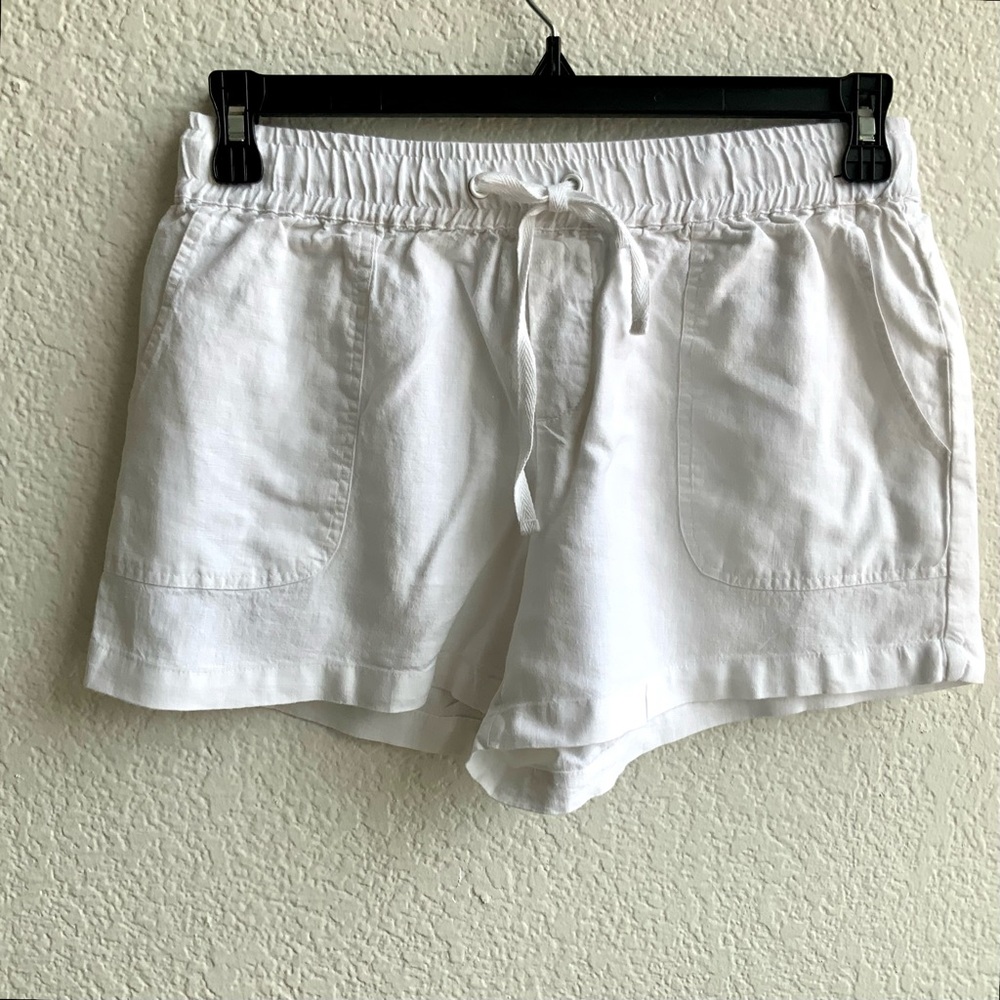 SOHO, New York & Company, Street Linen Blend Shorts, Sz S